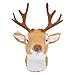 bizofft Décor de Maison de poupée, Aimant de réfrigérateur tête de cerf Miniature de Fabrication Fine pour réfrigérateur pour Maison de poupée