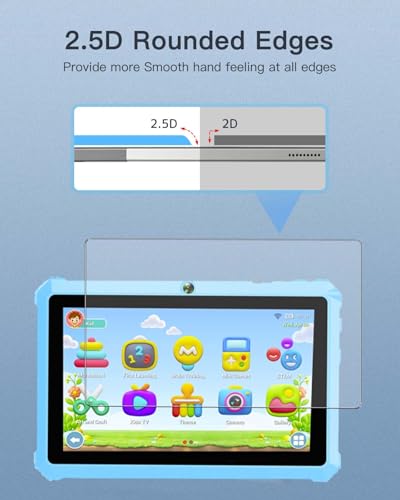 Protector de pantalla para tablet YINOCHE KIDS711 7 pulgadas miniatura 5