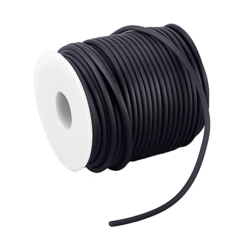 NBEADS 1 Rollo 30 M Rollo Sólido Cuerda de Goma Plástica para Manualidades, 2 Mm, Bobina de...