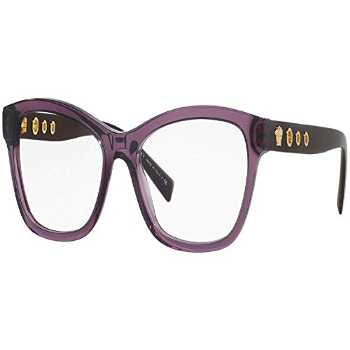 Image of Versace VE3225 Eyeglass Frames 5029-52 - 52mm Lens Diameter Transparent Violet VE3225-5029-52