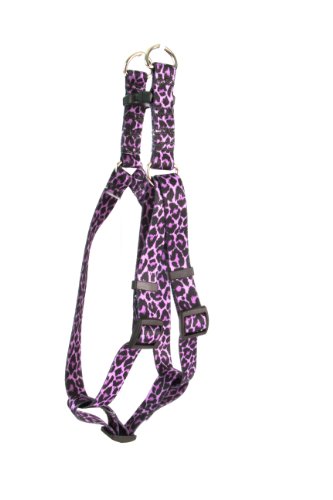 Image of Yellow Dog Design Step-In Harness, Small, Leopard Purple