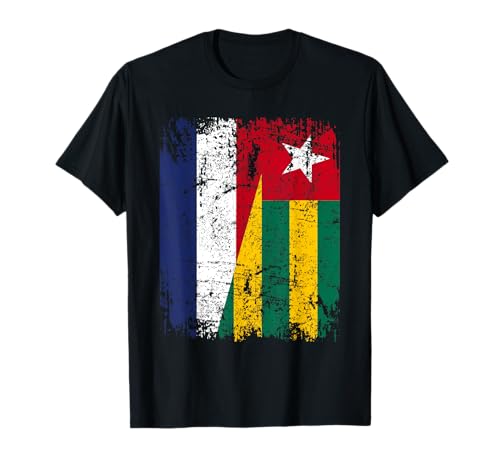 TOGO FRANCE DRAPEAU DE L'AMITIÉ FRANÇAIS | TOGO T-Shirt