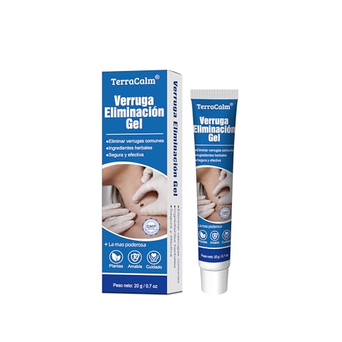 Gel para eliminar verrugas 20g - Aplicación precisa, adecuado para eliminar verrugas en el cuerpo y las manos, apto para todo tipo de piel