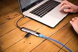 Verbatim Adapter USB-C Multiport, Hub USB-C z USB 3.0, HDMI-4K, Gigabit Ethernet i USB-C port szybkiego ładowania, adapter USB-C do laptopów i Macbooków, wtyczka adaptera multimedialnego USB typu C