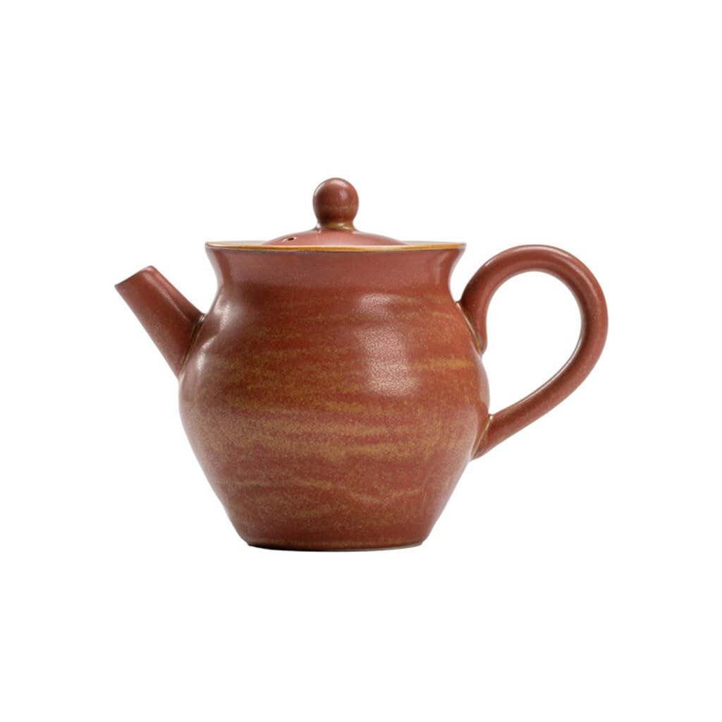 FJQFHH Japanese ceramic tea pot, Ceramic Teapot With Filter Holes