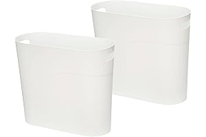 Amazing Slim Waste Bin for a Pristine Home Environment