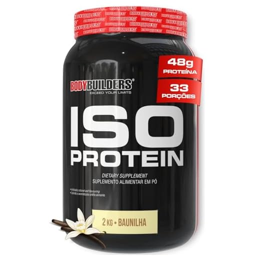 Whey Protein - ISO PROTEIN 2kg - BODYBUILDERS Sabor Baunilha