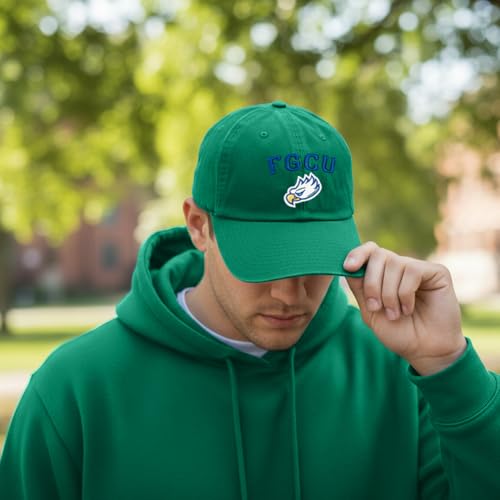 Gorra ajustable FGCU Eagles estilo E verde miniatura 5
