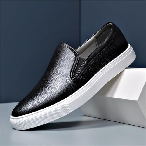 Men's Prom Shoes Pu Leather Fashion Solid Color Classic Party Wedding Non Slip Rubber Sole Slip Resistant Anti-Slip Casual3