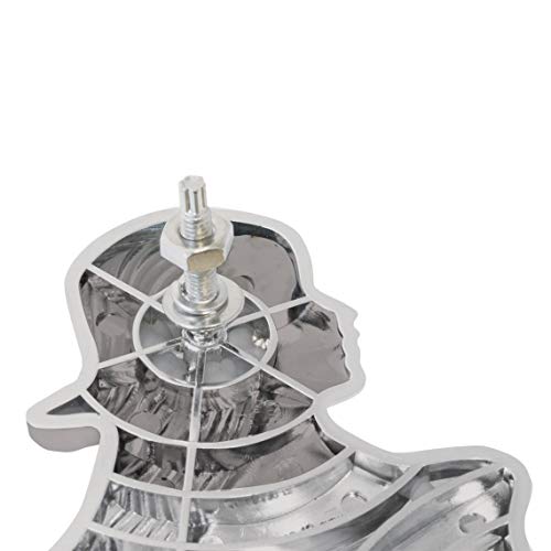 Image of GG Grand General 90410 Cr. Plastic Sitting Nude w /Studs, Face to Left