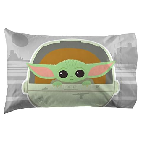 Star Wars The Mandalorian Baby Yoda Pillowcase Cover