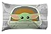 Star Wars The Mandalorian The Cutest Bounty, poszewka na poduszkę - dwustronna super miękka pościel dla dzieci - zawiera dziecko Yoda (oficjalny produkt Star Wars)