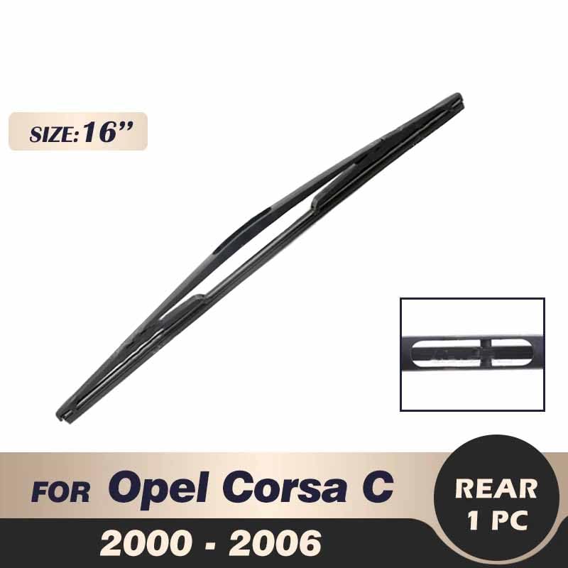 1 sztuka tylnej wycieraczki, do Vauxhall Opel Corsa C 2000-2006, naturalna guma do wycieraczek, zamiennik