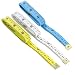 BSLINO 3pcs Tape Measure 60-Inch/150cm Soft Cloth Measuring Tape Weight Loss Medical Body Measurement Sewing Tailor Craft Vinyl Ruler, Has Centimetre Scale on Reverse Side + Gift Card