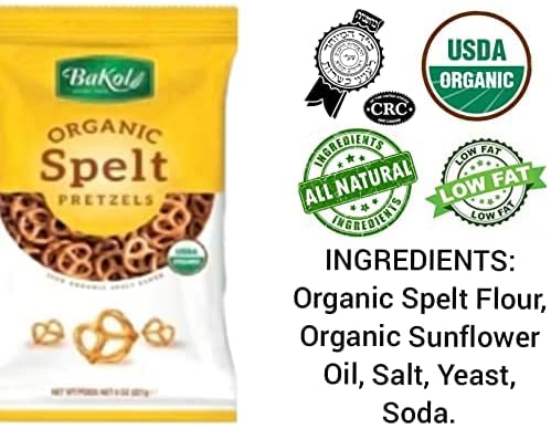 Just Grown Organic Spelt Pretzels Salted thumb #2