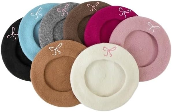 Wool Beret is Versatile Painter's Hat for Women to Keep Warm in Winter