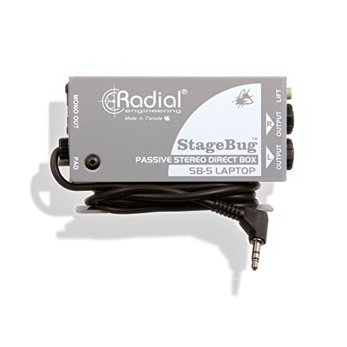 Image of Radial StageBug SB-5 1-channel Passive Laptop Direct Box