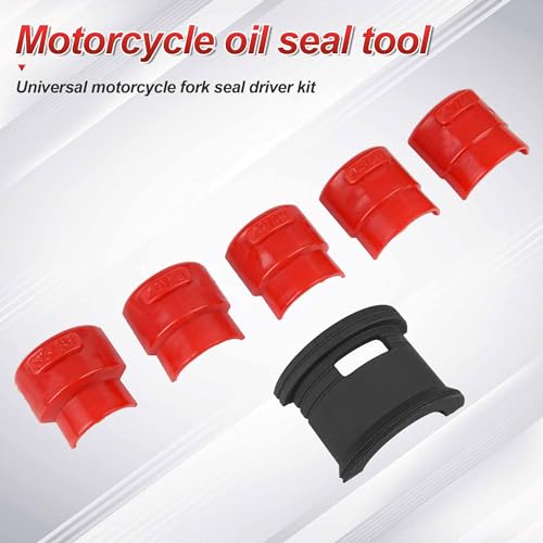 Image of Universal Motorcycle Bike Fork Seal Driver Tool Set 14 Piece Installation Drive Set 35-50mm