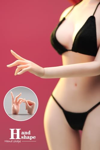 Geste et pose pour corps féminin 1/6 avec accessoires mains et pieds TBL