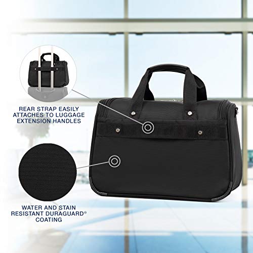 Travelpro Crew Versapack-Deluxe Tote Bag, Jet Black, One Size
