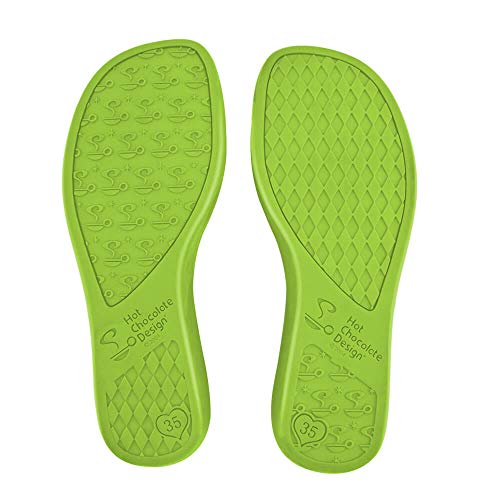Image of Hot Chocolate Design Chocolaticas R.I.P Women's Mary Jane Flat Multicoloured HCD 41, R I P, 9 UK
