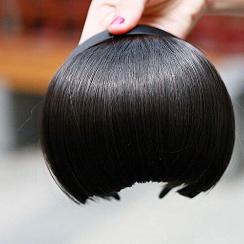 DAWEIF Front Hair Bangs Wig Headband Braids Hair Bands Women Fashion Hair Accessories