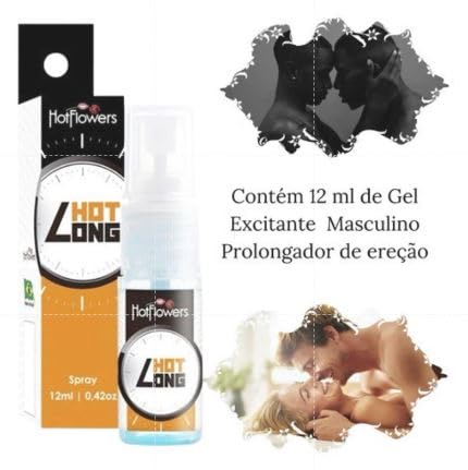 Combo de Gel Lubrificante Masculino Volumão e Prolonador de Ereçao Hot Long