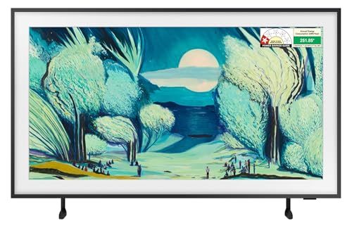 Image of Samsung 138 cm (55 inches) The Frame Series 4K Ultra HD Smart QLED TV QA55LS03FAULXL
