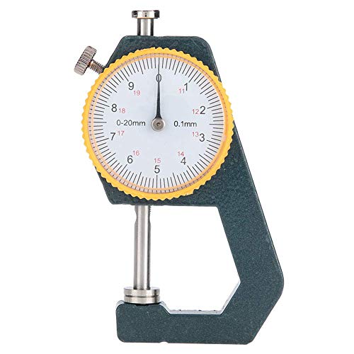 Calibrador compacto para medir grosor de perlas 0-20mm miniatura 5