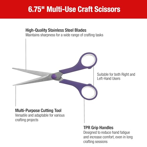 SINGER 3pc Soft Grip Scissor Set: 8.5