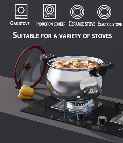 Olla a presión Acero inoxidable 4.3 L GFHVDC miniatura 6