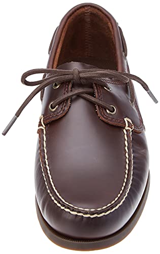 Timberland Cedar Bay, Náuticos Hombre, Marrón Dark Brown Grain, 40 EU