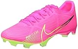 NIKE Zoom Vapor 15 Academy FG/MG, Zapatos De Fútbol Hombre, Pink Blast/Volt-Gridiron, 44 EU
