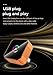 FGZKKS 2026 Wireless CarPlay Adapter for iPhone ＆ Android Auto Wired to Wireless Car Play Adapter Plug & Play Compatible for iPhone iOS 10+ Android 11+ with After 2016 Cars ，Supports Online Upgrades