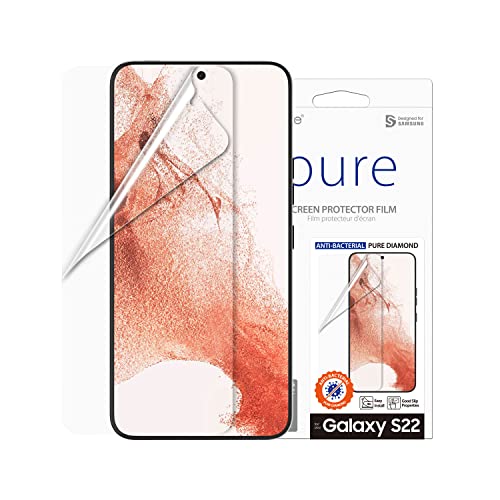 araree Galaxy S22 RەیtB PURE DIAMOND NA [ TXFؕi Sʕی RۃR[eBO ȏC  tB\T|[^[t nAR22439S22 SC-51C / SCG13 ΉyKi