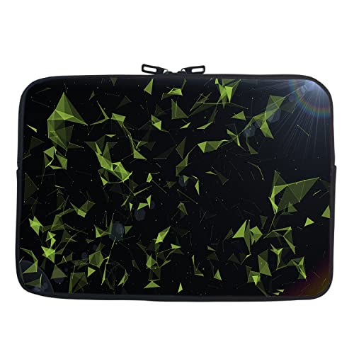 Image of TheSkinMantra Chain Laptop Sleeve Bag Compatible with Laptop /Macbooks /Chrombook /Notebook /Zbook (13.3 Inch [Chain], Polygon Art)