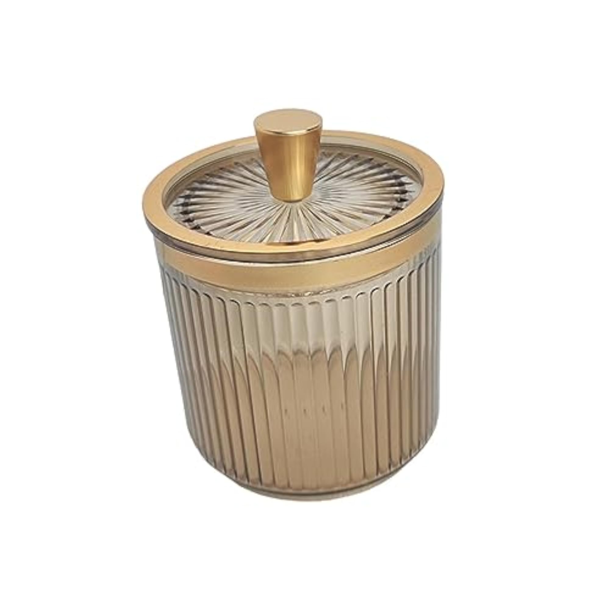 4x Multifunctional Makeup Cotton Swab Ball Holder Jar