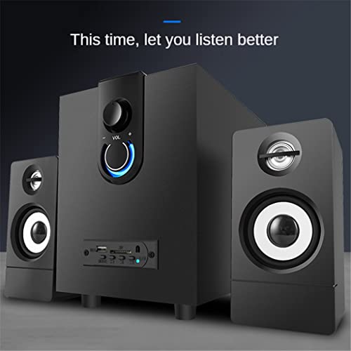 Enceintes 2.1 subwoofer pour bureau PC et accessoires audio maison - 3