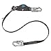 MSA 10206832 Shock Absorbing Lanyard,Single Leg,6 ft.