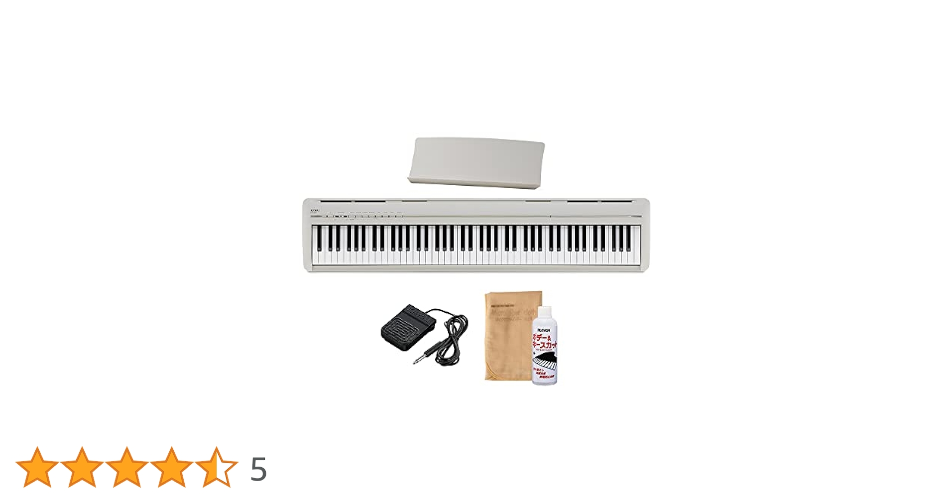 さらにビックリ価格、カワイES120LG、人気のポータブルピアノ、全国送料無料！ Amazon | KAWAI ES120LG ライトグレー 電子ピアノ 88鍵盤 カワイ