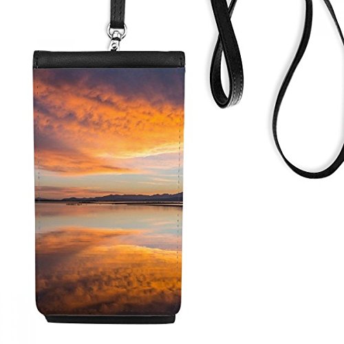 Sac téléphone anti-perte en faux cuir résistant pour ranger smartphone et cartes bancaires