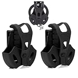 Fidragon Case Nylon Holder Handcuff Holster Tactical Handcuff Case Police Holster Molle Pouch for Belt and Vest Hunting Accessories Bag 2pcs