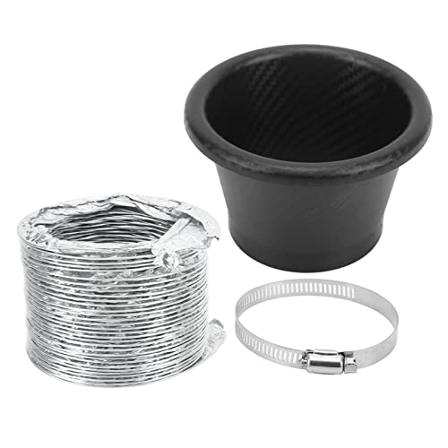 Generic Kit de Embudo de Tubo de Entrada Turbo - Diseño de Goma Universal para un Flujo de Aire Mejorado del Motor - Compatible con la Mayoría de los Vehículos - Reemplazo Directo de Piezas