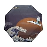 Photo Gallery gru mare onde luna ombrello pieghevole automatico antivento con auto apri chiudi portatile ombrelli per viaggi spiaggia donne bambini ragazzi ragazze Photo Gallery gru mare onde luna ombrello pieghevole automatico antivento con auto apri chiudi portatile ombrelli per viaggi spiaggia donne bambini ragazzi ragazze