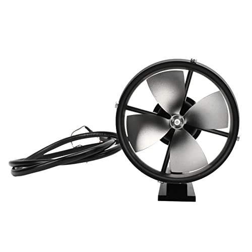 Unterwasser Bugstrahlruder 6S 12-24V 9kg Schwarz Boot Unterwasser...