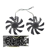 Interface de puissance: 4pin REMSEY 8 5mm T129215SU DC12V 0.50AMP 4 Pin Graphics Card Fan Compatible for comme Rock Phantom Gaming X Radeon Rx570 8g OC Kindly