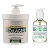 Advanced Clinicals Collagen Body Cream Lift Lotion + Collagen Body Oil Beauty Skin Care 2PC Bundle – Tighten, Firm, & Hydrate Moisturizer Set For Scars, Wrinkles, Crepey Skin, & Stretch Marks