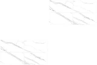 BESPORTBLE 8 Peças De Papel De Parede De Mármore Decalques De Azulejo Adesivos De Azulejo Adesivo De Chão De Banheiro Adesivo De Azulejo De Mármore Adesivo De Simulação De Azulejo Decalque