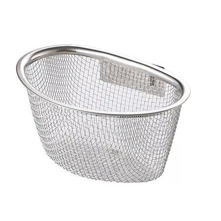 Image of Stainless Steel Dish Rack Drain Basket with Drip Tray & Spoon Holder Dish Drainer for Kitchen Drying Stand /Kuda /Plate Rack /Bartan Over Sink Counter Dish Rack Drain Basket Steel Tray Kitchen (Ovel)