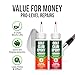 FORTIVO Golf Club Epoxy Fast Cure – 30 Min Epoxy Glue for Golf Club Repair for All Golf Shafts, Heads, Drivers, Putters, and Irons, Works on Graphite & Steel Shafts